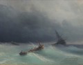 Sturm auf Meer 1873 Verspielt Ivan Aiwasowski russisch
